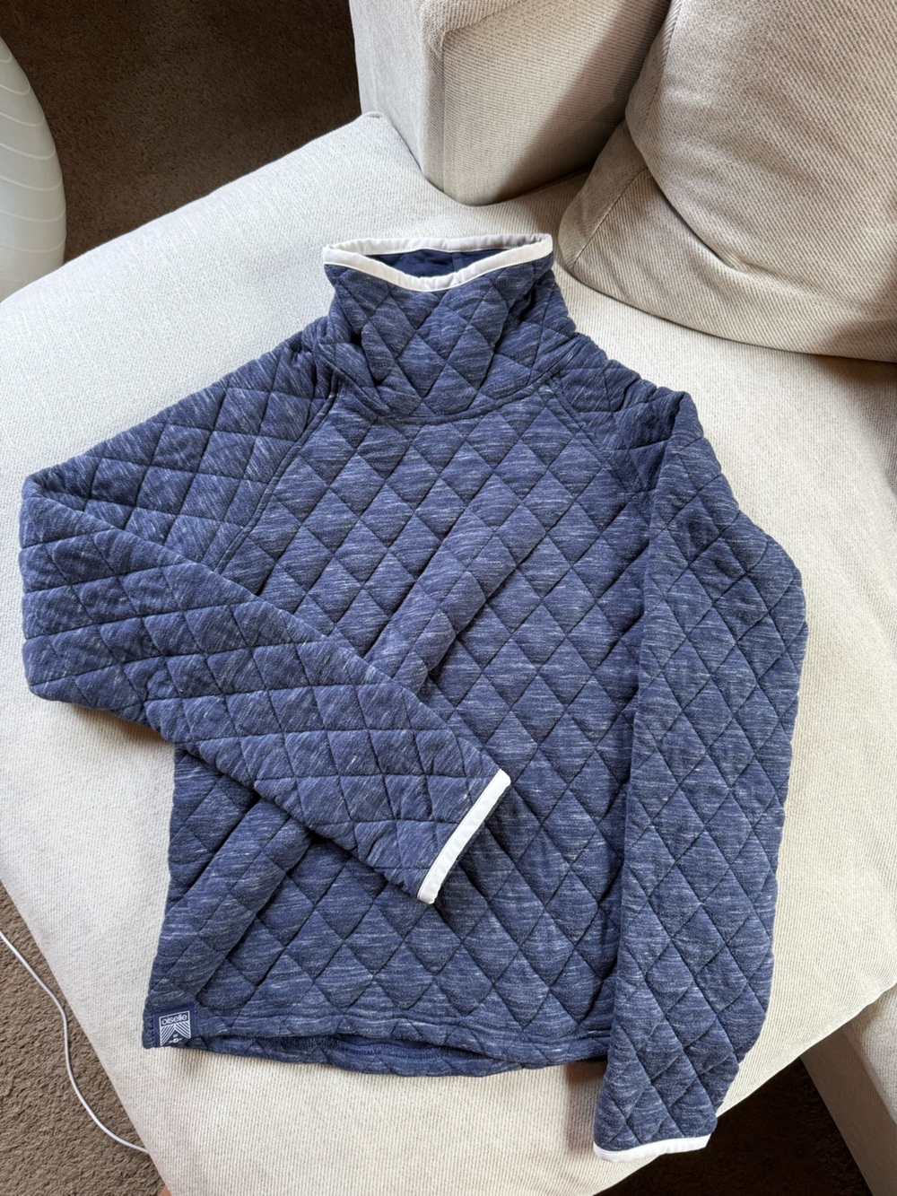 Oiselle Quilted Pullover